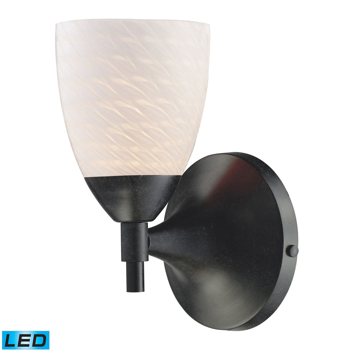 Celina 9'' High 1-Light Sconce - Dark Rust