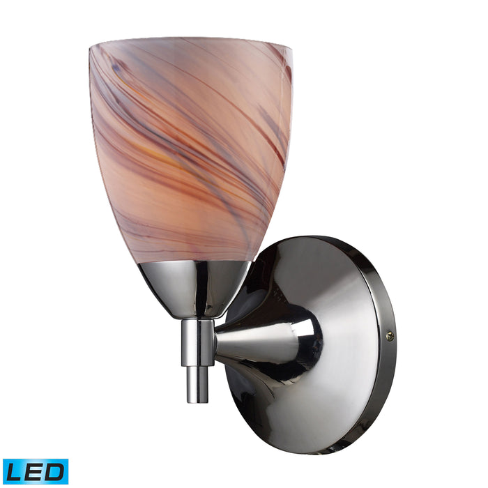 Celina 9'' High 1-Light Sconce - Polished Chrome