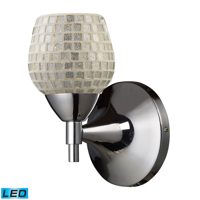 Celina 9'' High 1-Light Sconce - Polished Chrome