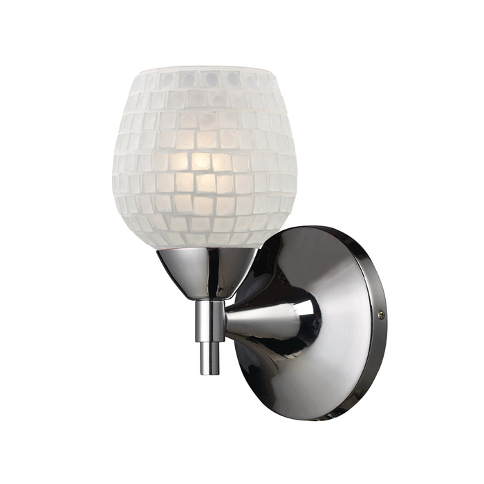 Celina 9'' High 1-Light Sconce - Polished Chrome