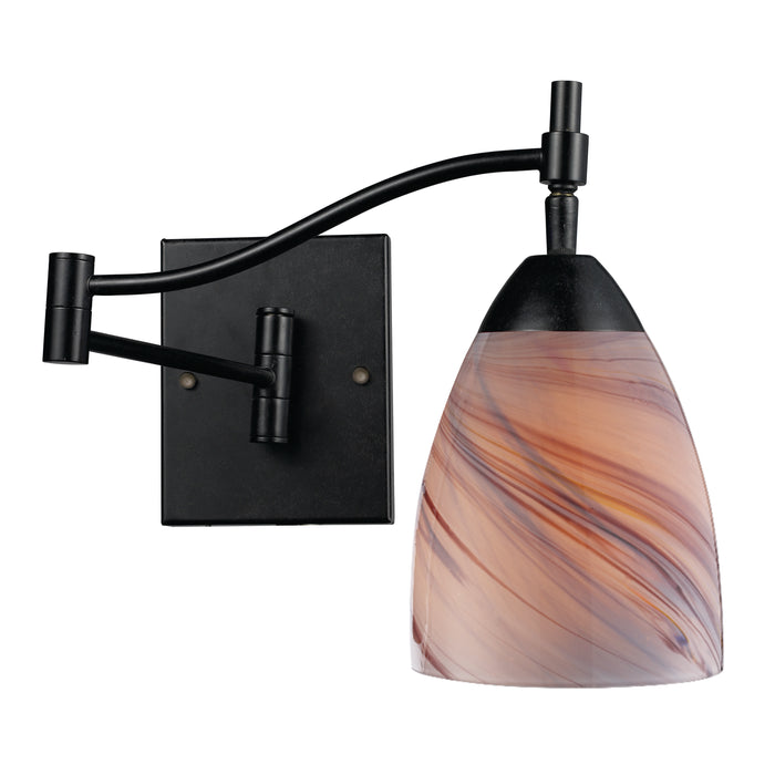 Celina 14'' High 1-Light Sconce - Dark Rust