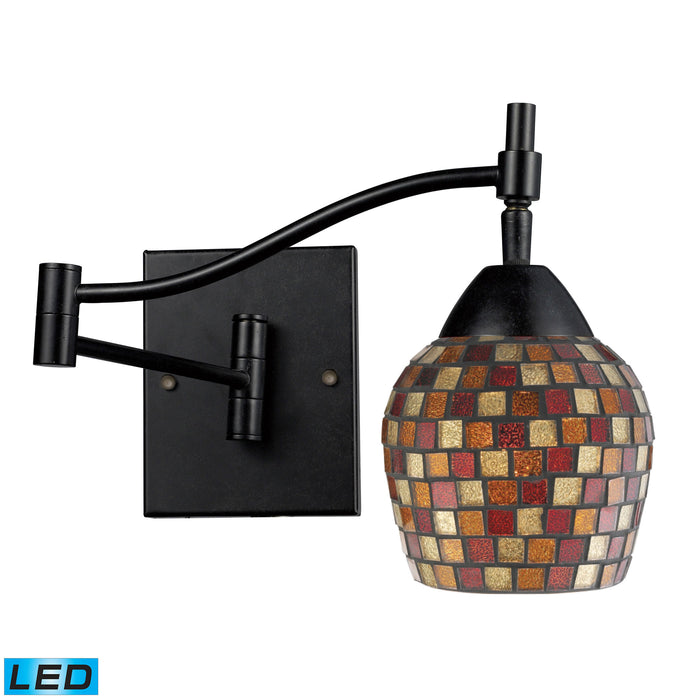 Celina 14'' High 1-Light Sconce - Dark Rust