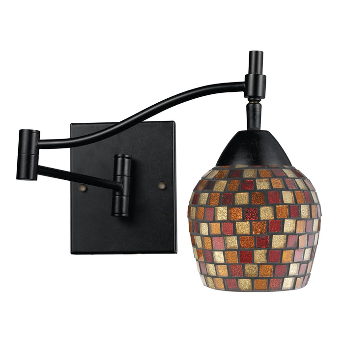 Celina 14'' High 1-Light Sconce - Dark Rust