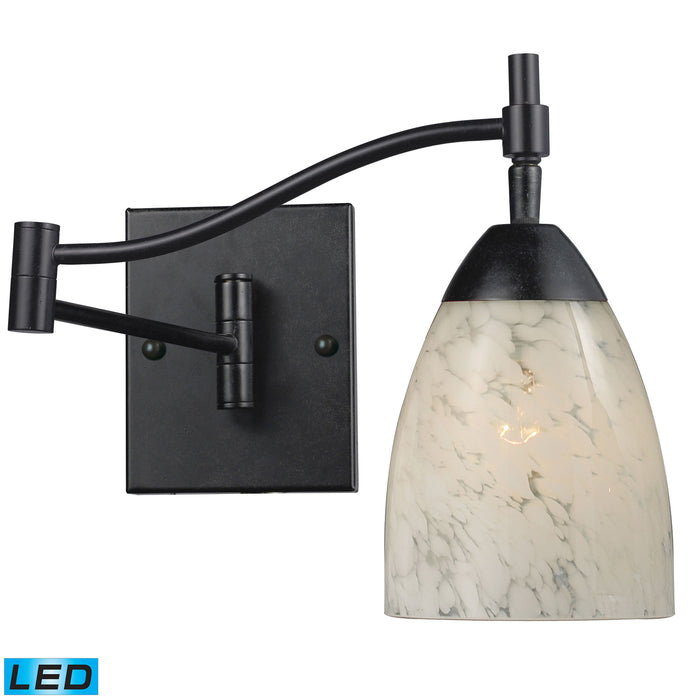 Celina 14'' High 1-Light Sconce - Dark Rust