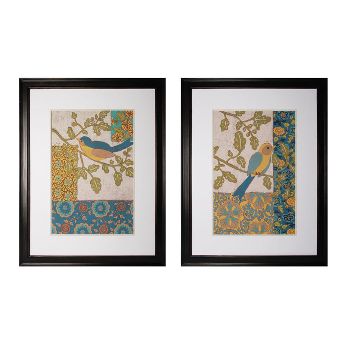 Avian Ornament I and II (2-piece Set)