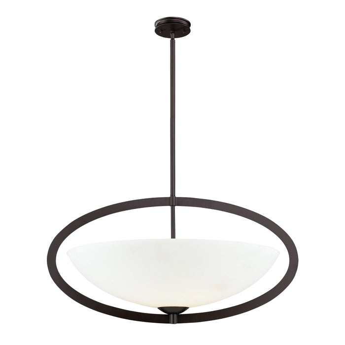 Dione 37'' Wide 6-Light Pendant - Aged Bronze