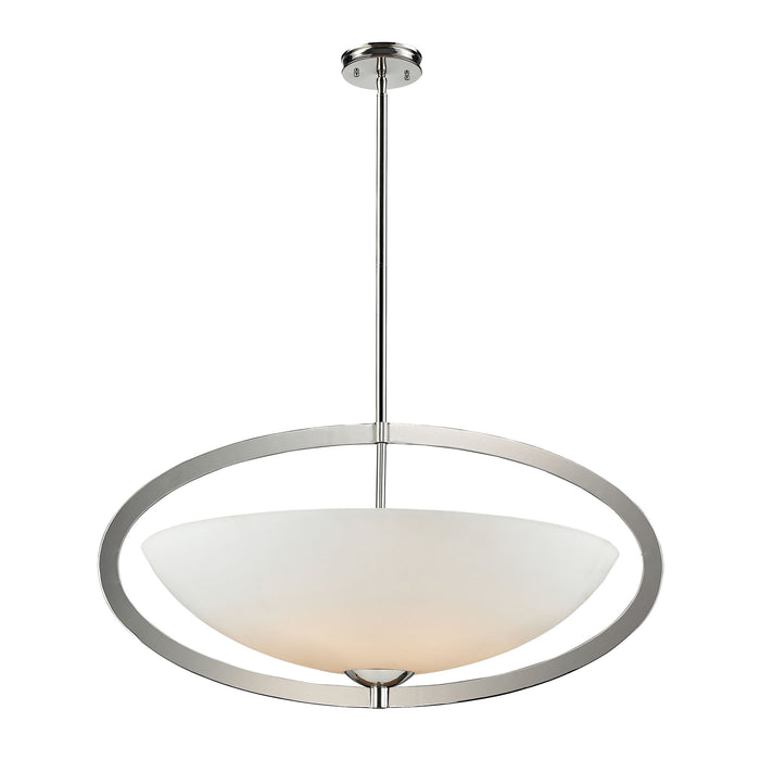 Dione 37'' Wide 6-Light Pendant - Polished Nickel