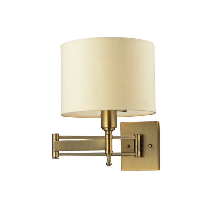 Pembroke 14'' High 1-Light Sconce - Antique Brass