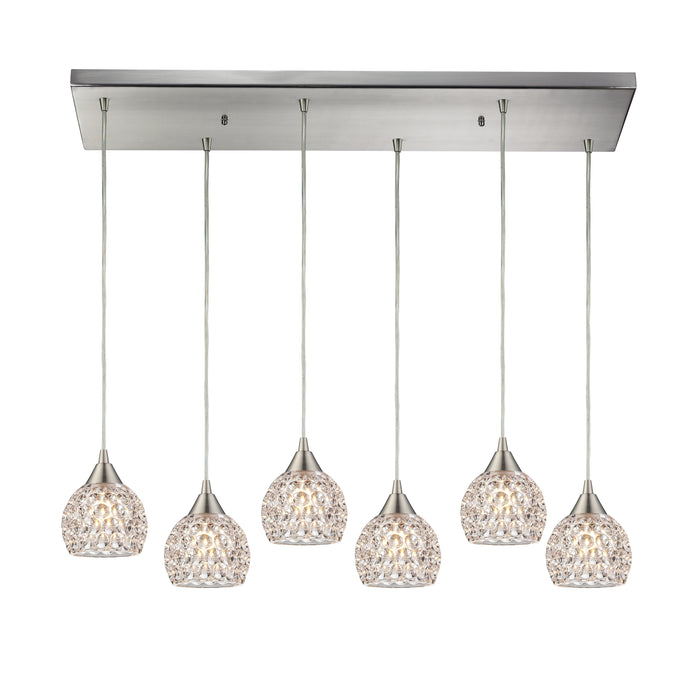 Kersey Configurable Multi Pendant - Satin Nickel