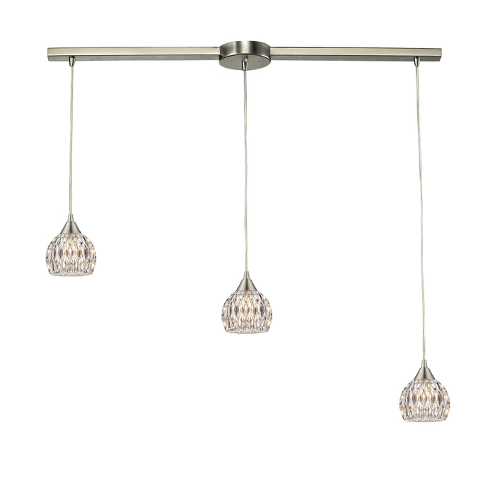 Kersey Configurable Multi Pendant - Satin Nickel