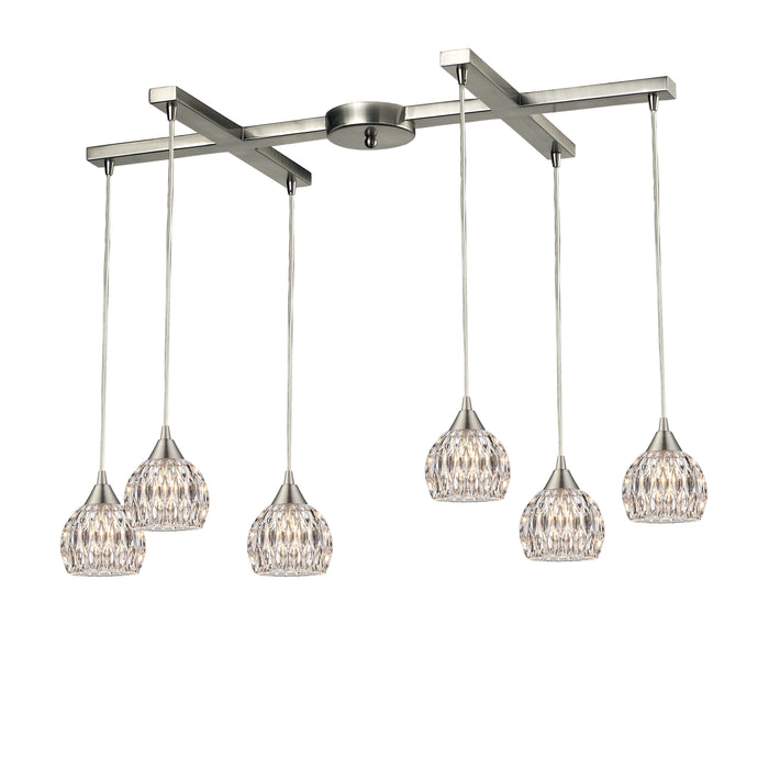 Kersey Configurable Multi Pendant - Satin Nickel