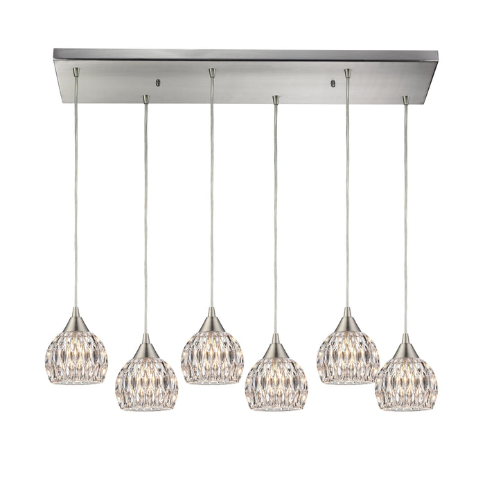 Kersey Configurable Multi Pendant - Satin Nickel