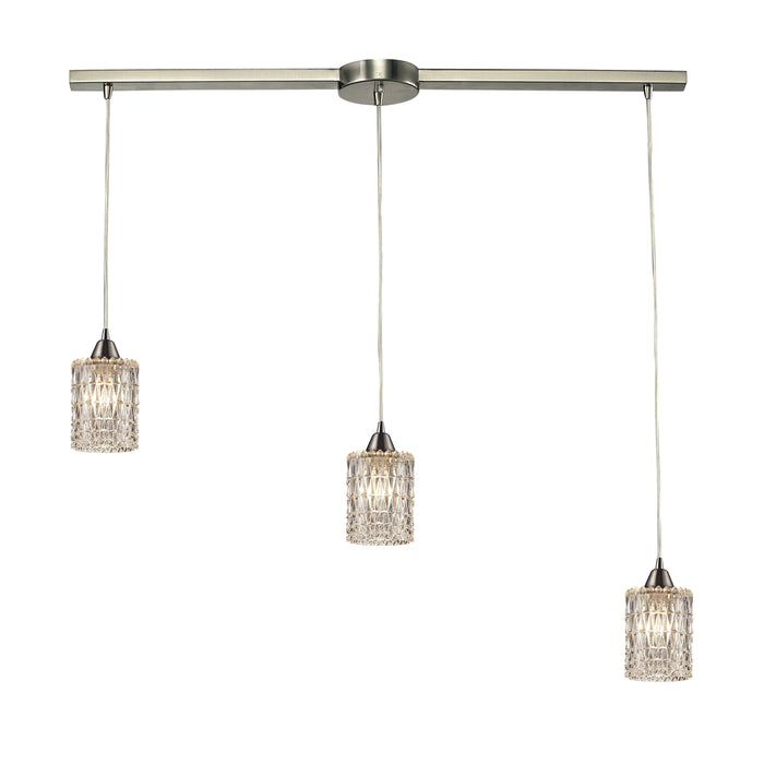 Kersey Configurable Multi Pendant - Satin Nickel