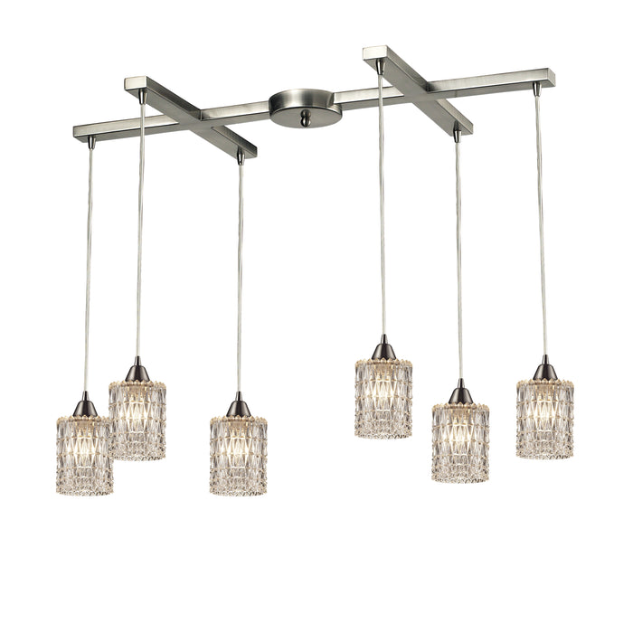 Kersey Configurable Multi Pendant - Satin Nickel