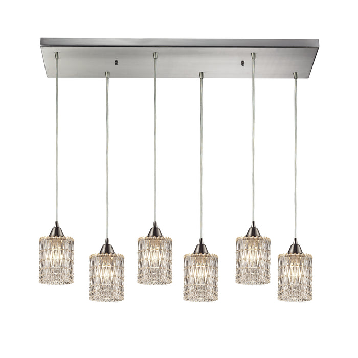 Kersey Configurable Multi Pendant - Satin Nickel