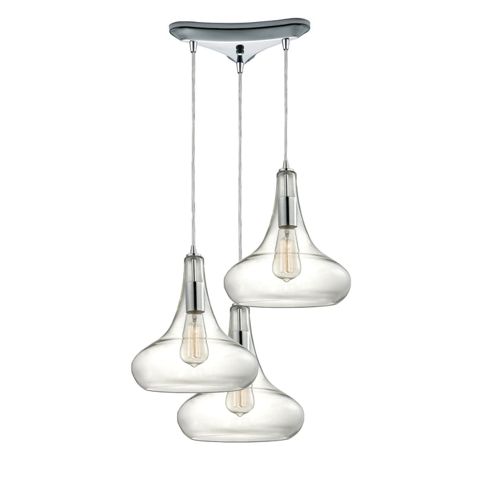 Orbital Configurable Multi Pendant - Polished Chrome