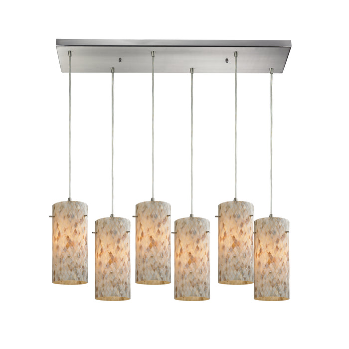 Capri Configurable Multi Pendant - Satin Nickel