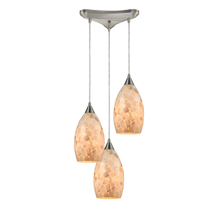 Capri Configurable Multi Pendant - Satin Nickel