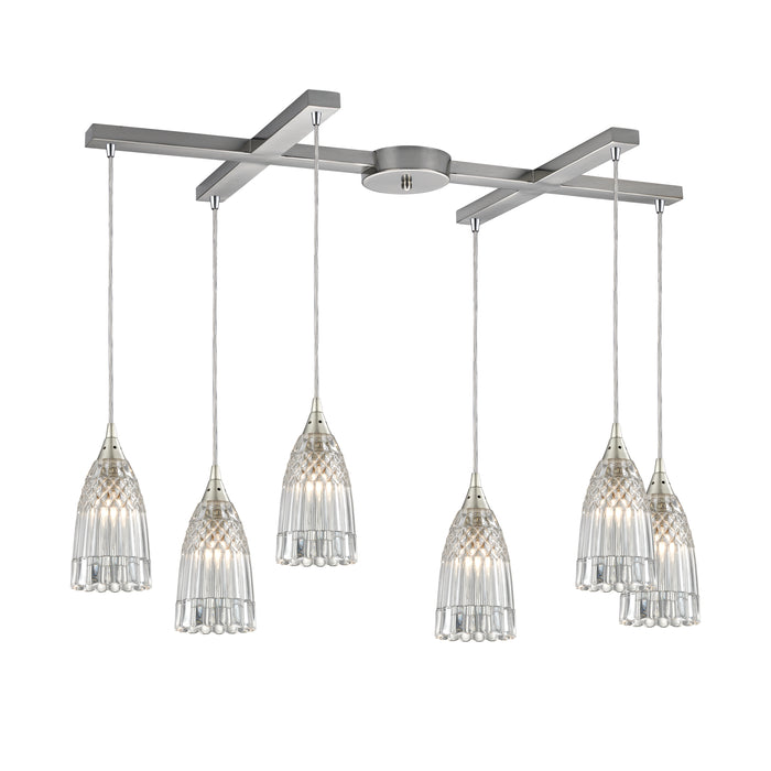 Kersey Configurable Multi Pendant - Satin Nickel