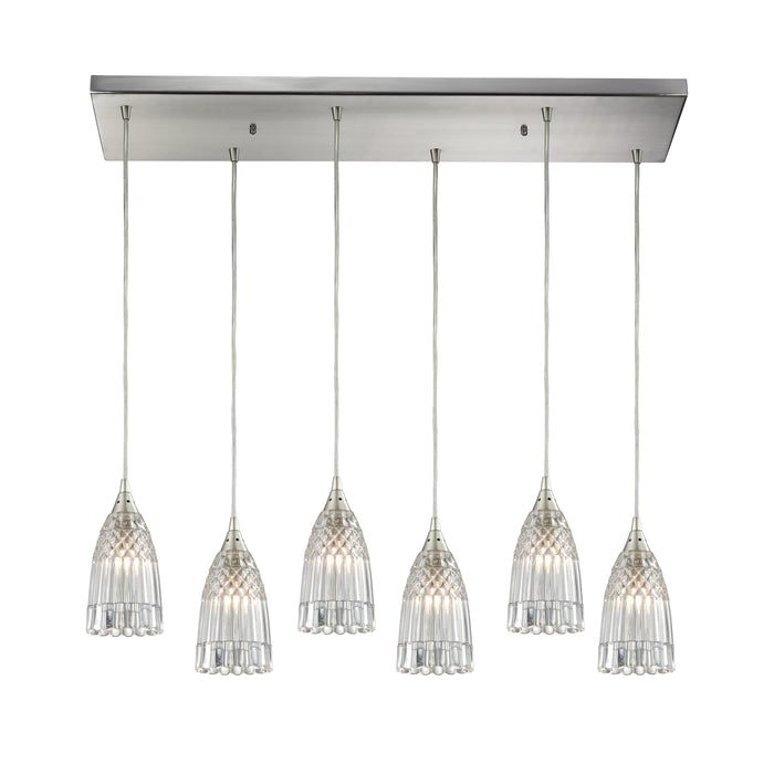 Kersey Configurable Multi Pendant - Satin Nickel