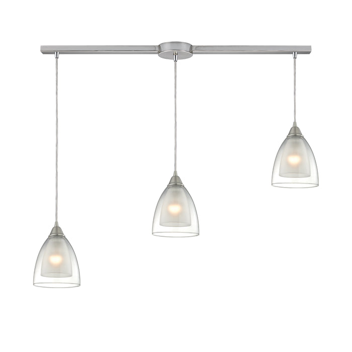 Layers Configurable Multi Pendant - Satin Nickel