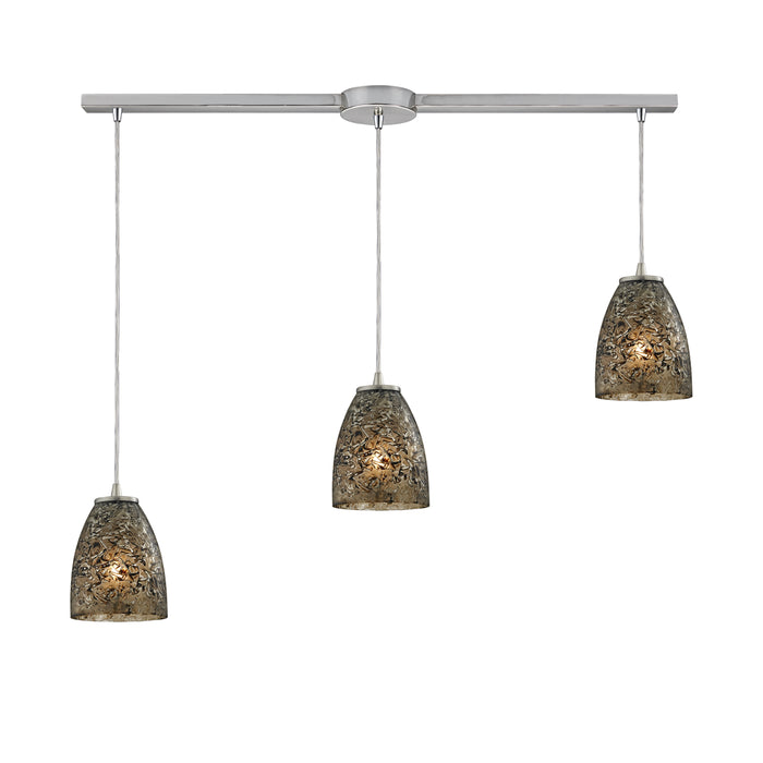 Fissure Configurable Multi Pendant - Satin Nickel