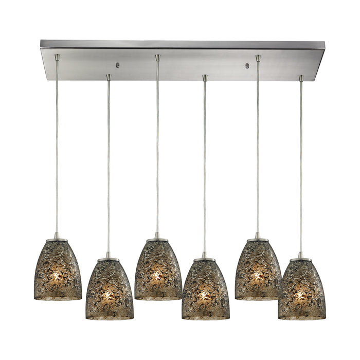 Fissure Configurable Multi Pendant - Satin Nickel