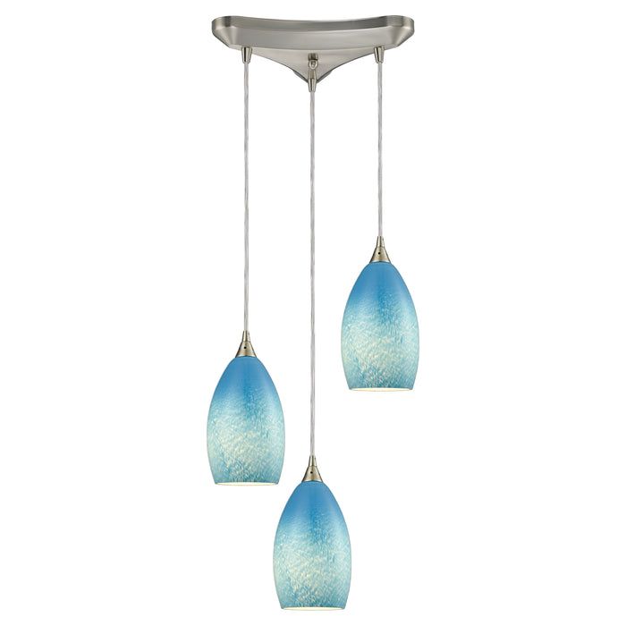 Earth Configurable Multi Pendant - Satin Nickel