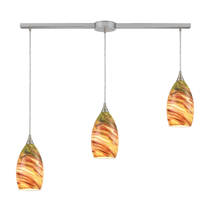 Collanino Configurable Multi Pendant - Satin Nickel