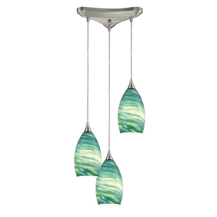 Collanino Configurable Multi Pendant - Satin Nickel