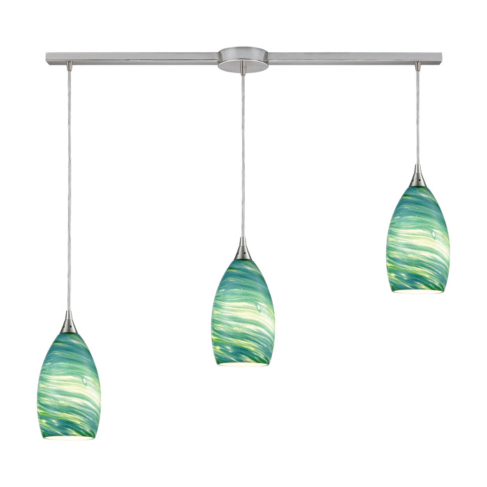 Collanino Configurable Multi Pendant - Satin Nickel