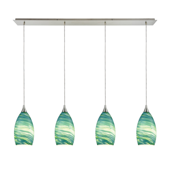 Collanino Configurable Multi Pendant - Satin Nickel