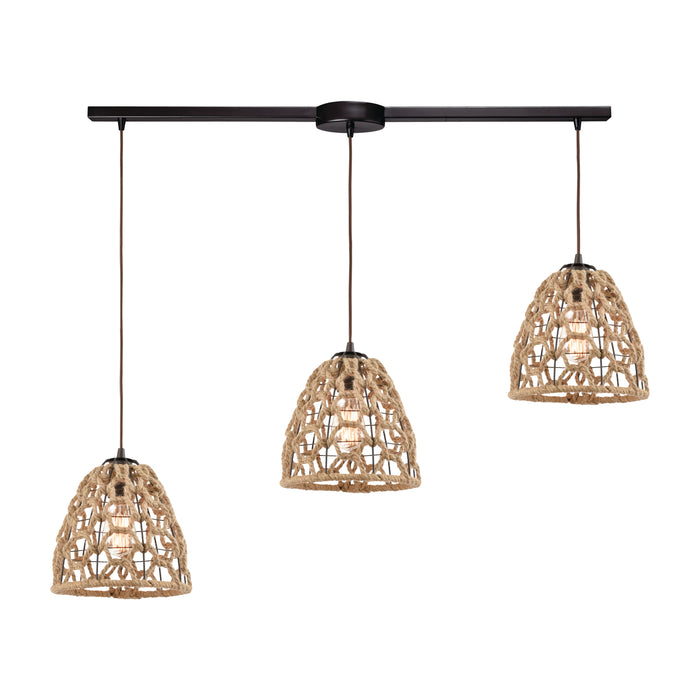 Coastal Inlet Configurable Multi Pendant - Oil Rubbed Bronze