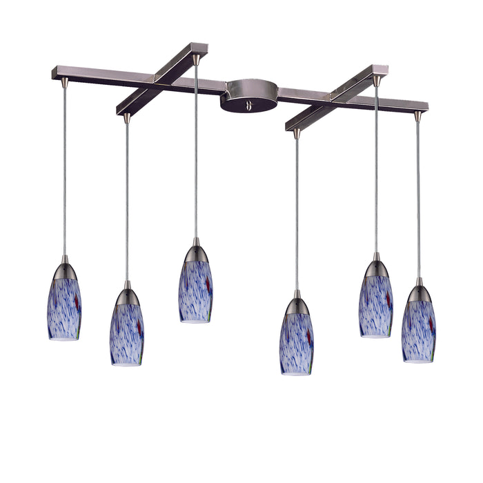 Milan Configurable Multi Pendant - Satin Nickel