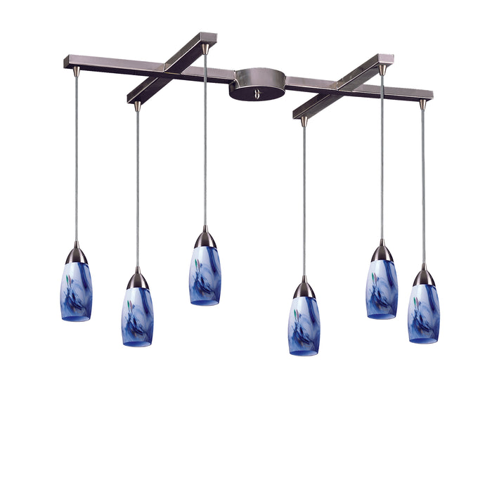 Milan Configurable Multi Pendant - Satin Nickel