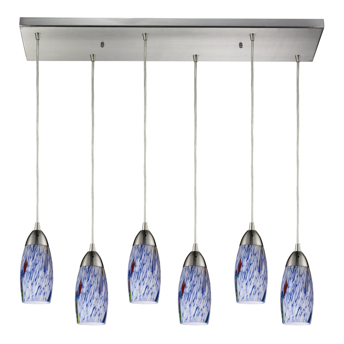 Milan Configurable Multi Pendant - Satin Nickel