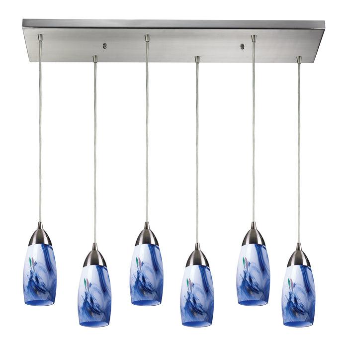 Milan Configurable Multi Pendant - Satin Nickel