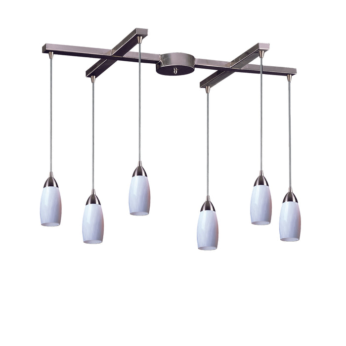 Milan Configurable Multi Pendant - Satin Nickel