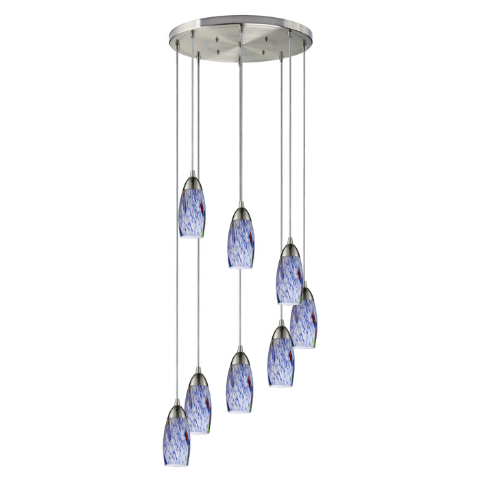 Milan Configurable Multi Pendant - Satin Nickel