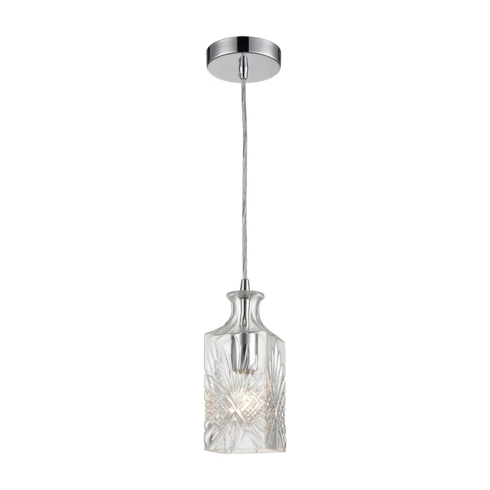 Twickenham 4'' Wide 1-Light Mini Pendant - Clear