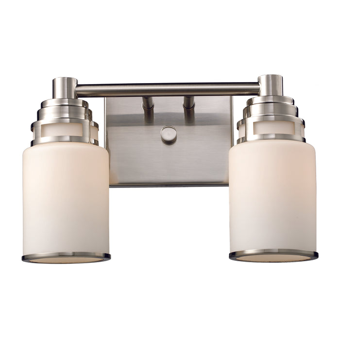 Bryant 14'' Wide 2-Light Vanity Light - Satin Nickel