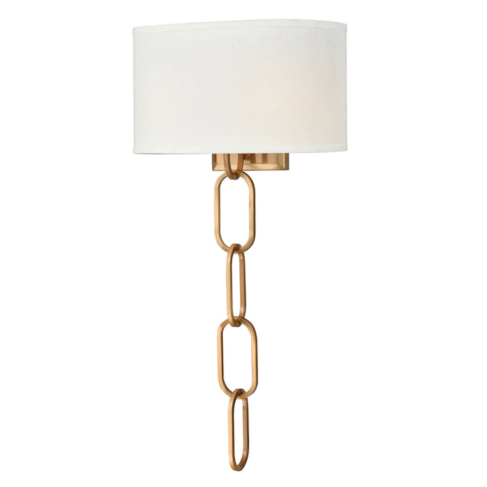 Tiger by the Tail 27'' High 2-Light Sconce - Aged Brass