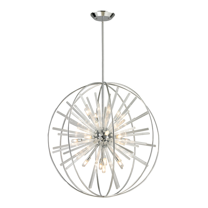 Twilight 32'' Wide 15-Light Chandelier - Polished Chrome