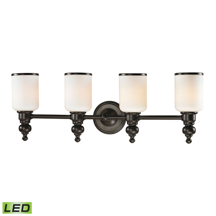 Bristol 29'' Wide 4-Light Vanity Light - Oil Rubbed Bronze