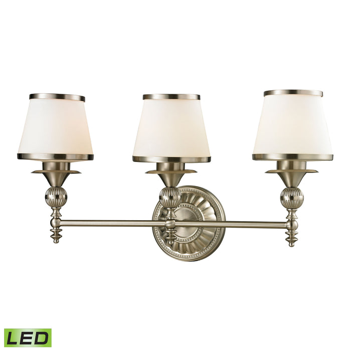 Smithfield 25'' Wide 3-Light Vanity Light - Brushed Nickel