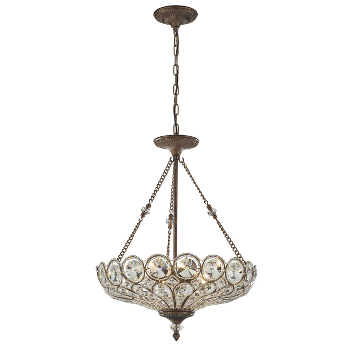 Christina 20'' Wide 5-Light Chandelier - Mocha