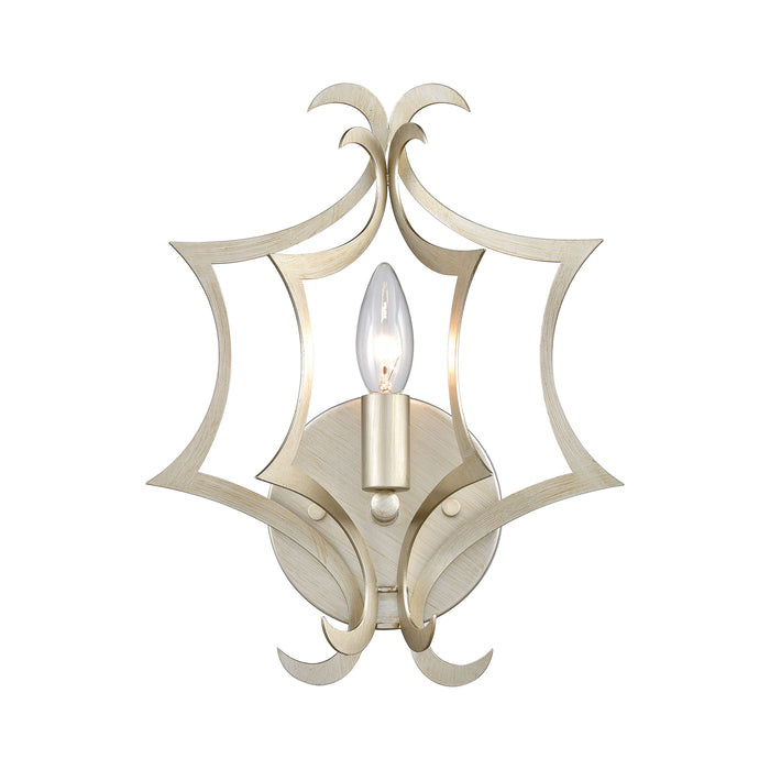 Delray 13'' High 1-Light Sconce - Aged Silver