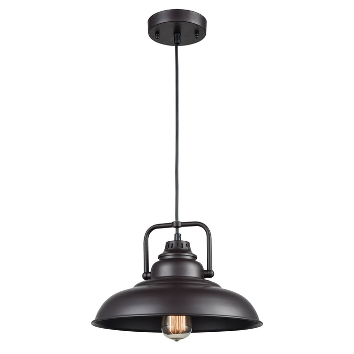 Rum Row 13'' Wide 1-Light Pendant - Oil Rubbed Bronze