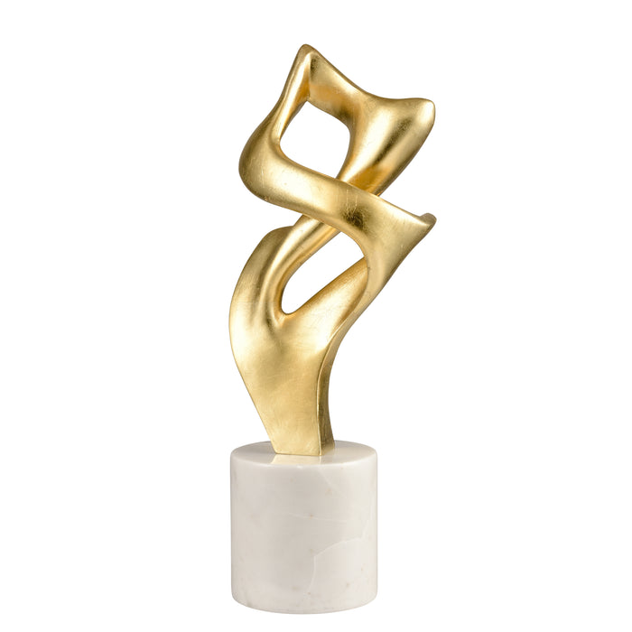 James Sculpture - Gold