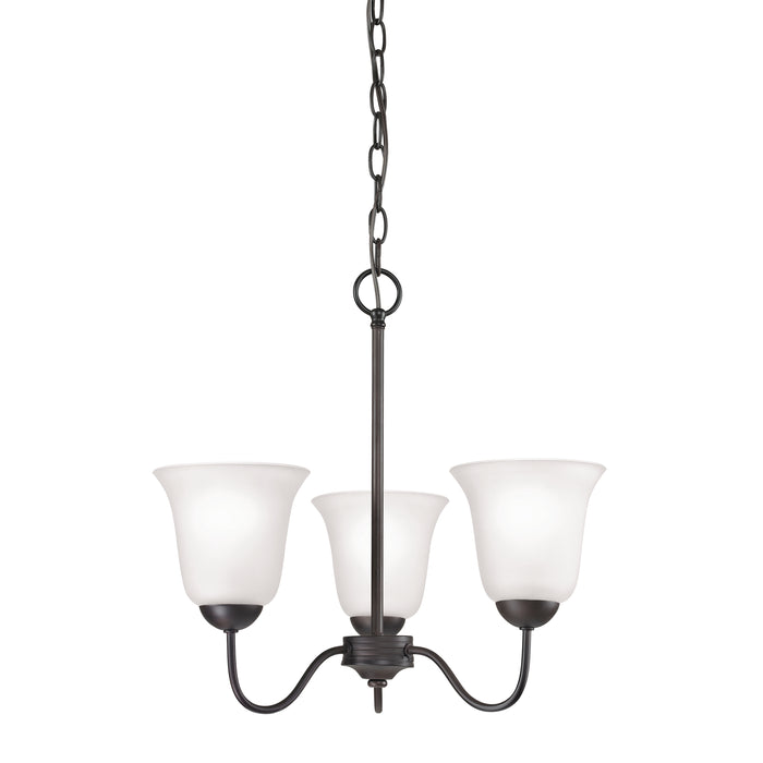 Conway 19'' Wide 3-Light Chandelier - Oil Rubbed Bronze